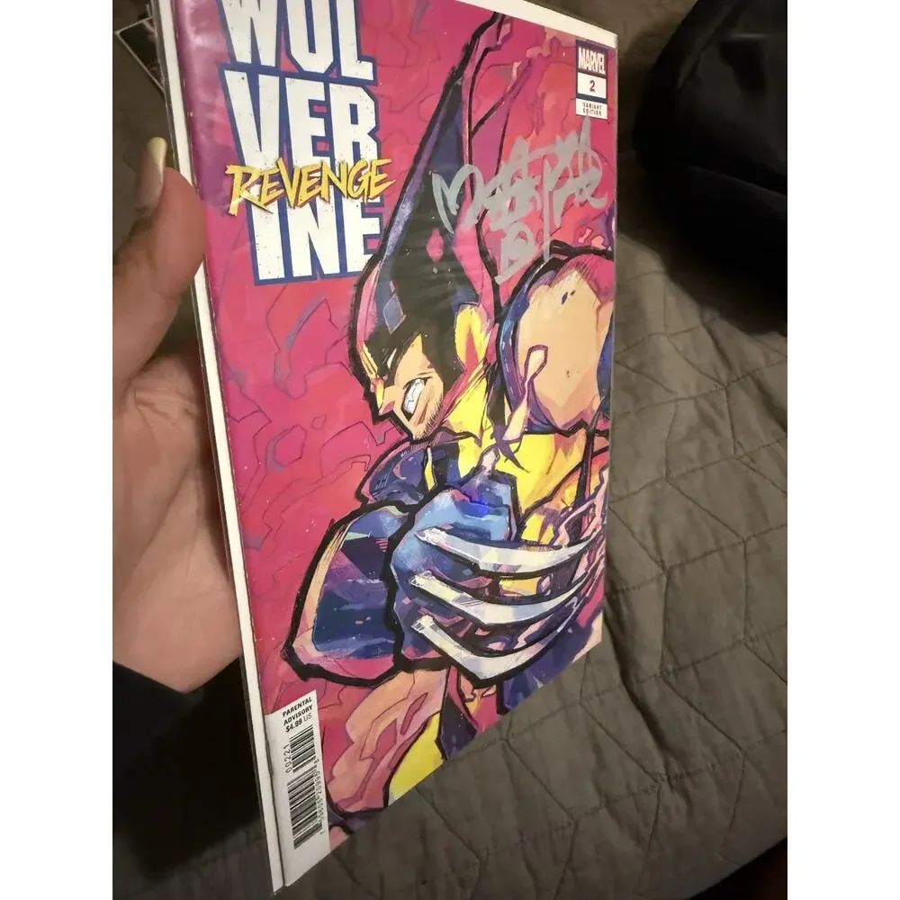 Marvel Wolverine: Revenge #2 Rose Besch Variant Cover Signed w/ COA (Modern Age)